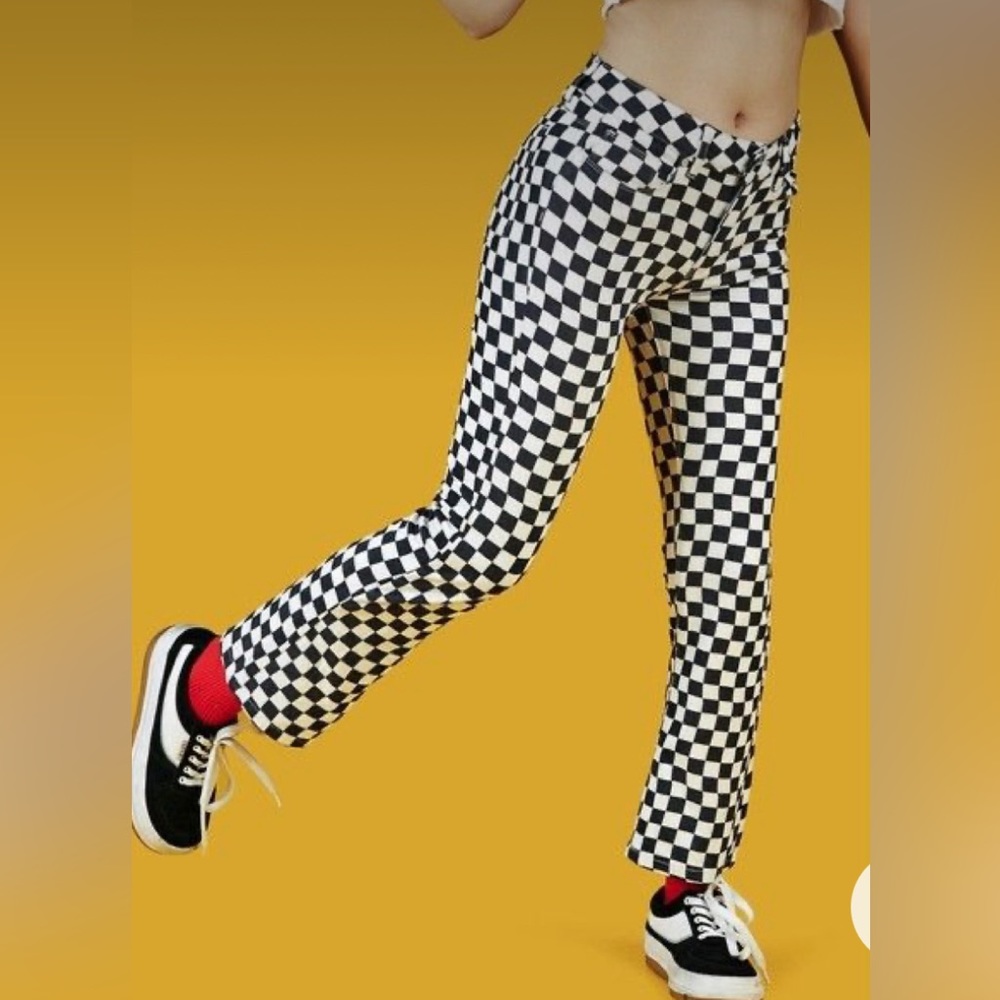 Unif Apex Checkered Pants - image 1